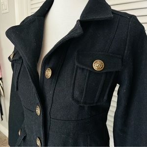 BEAUTIFUL Me Jane girls size 14 peacoat. Black